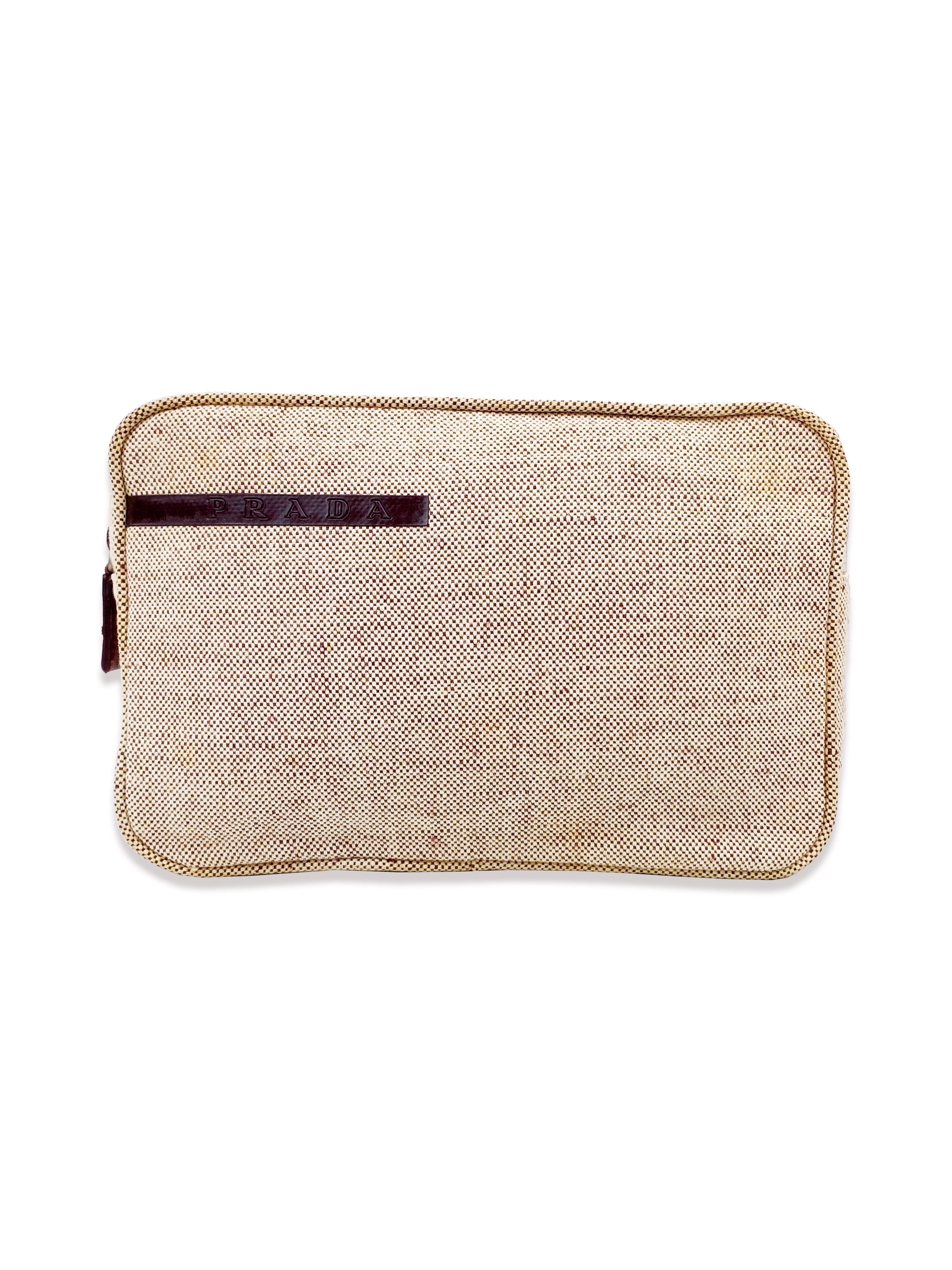 SS99 Prada Sport Zippered Clutch Pouch