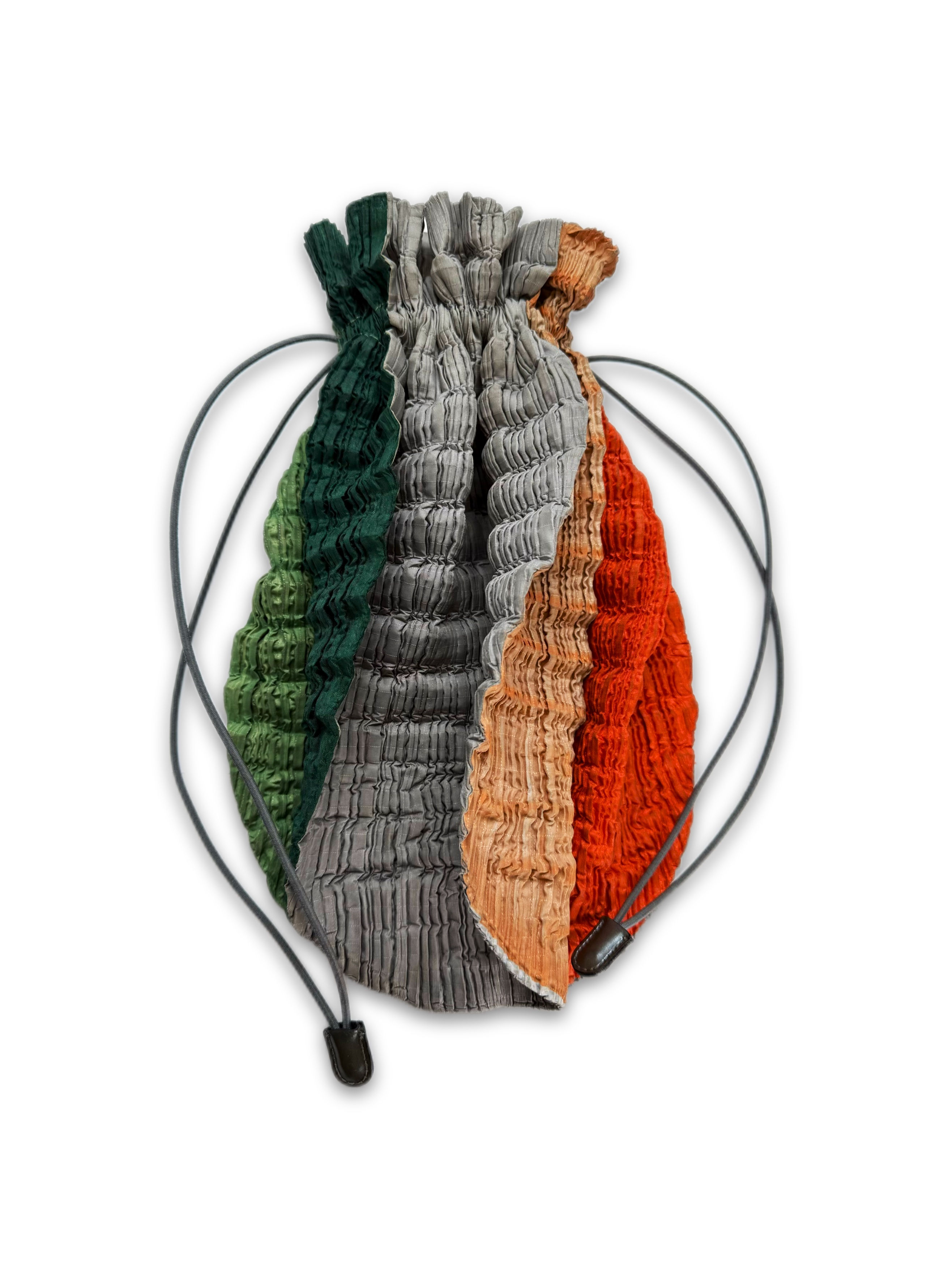 Pleats Please by Issey Miyake Multi Coloured Drawstring Bag