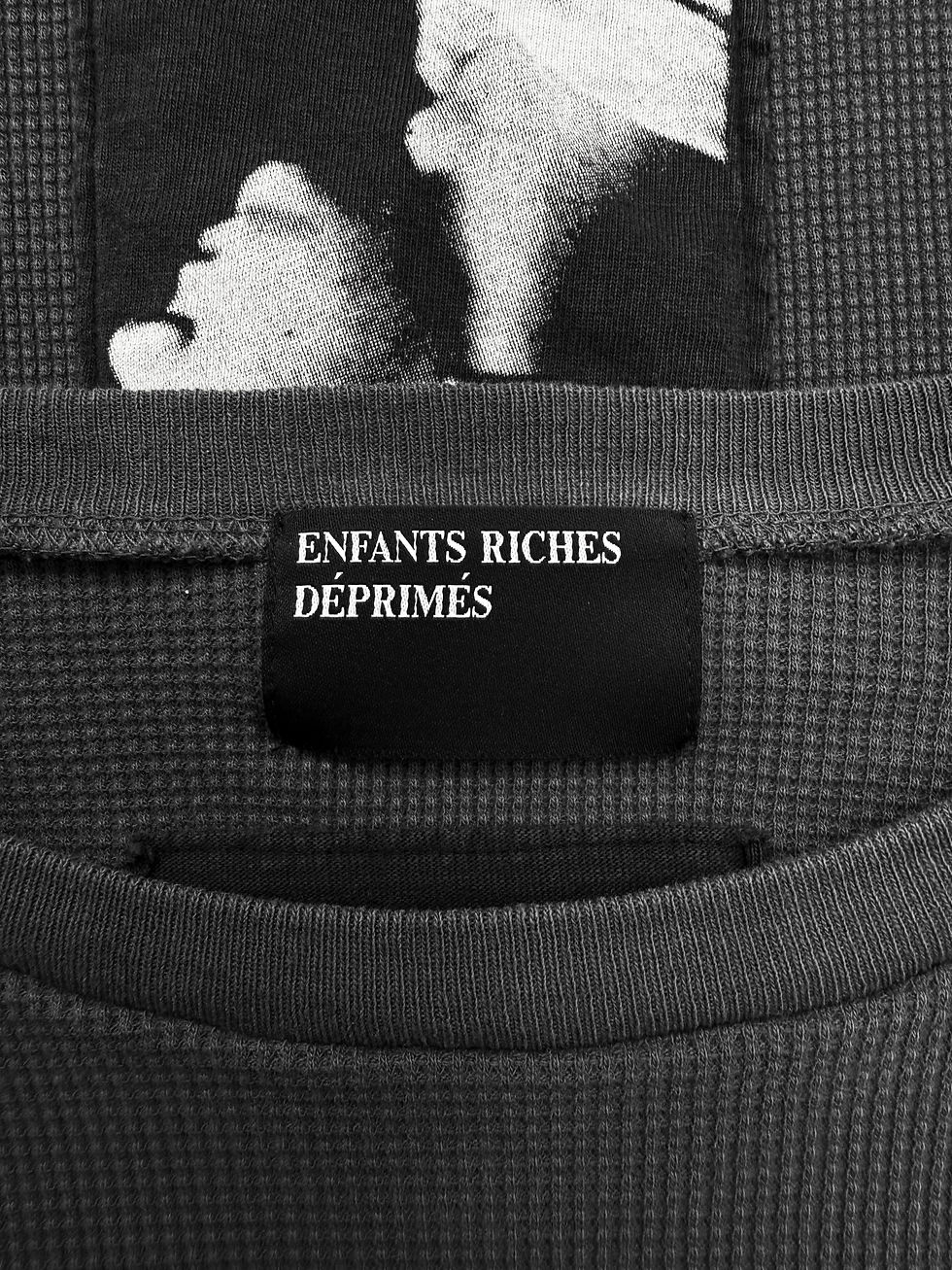 Thumbnail: AW24 Enfants Riches Deprimes ‘Assemblage’ Patchwork Thermal Long Sleeve