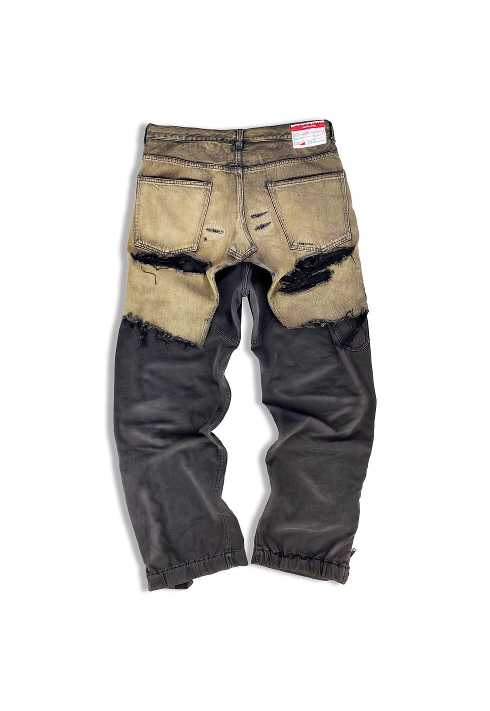 Thumbnail:  SS21 Mihara Yasuhiro ‘Hybrid’ Rave Shorts Denim Cargo Pants