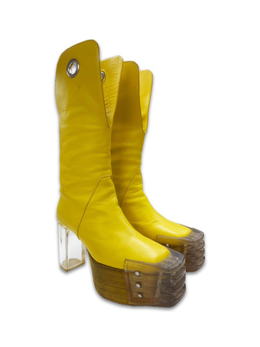 SS20 Rick Owens UNRELEASED SAMPLE 1/4 'Banana' Cowboy Kiss
