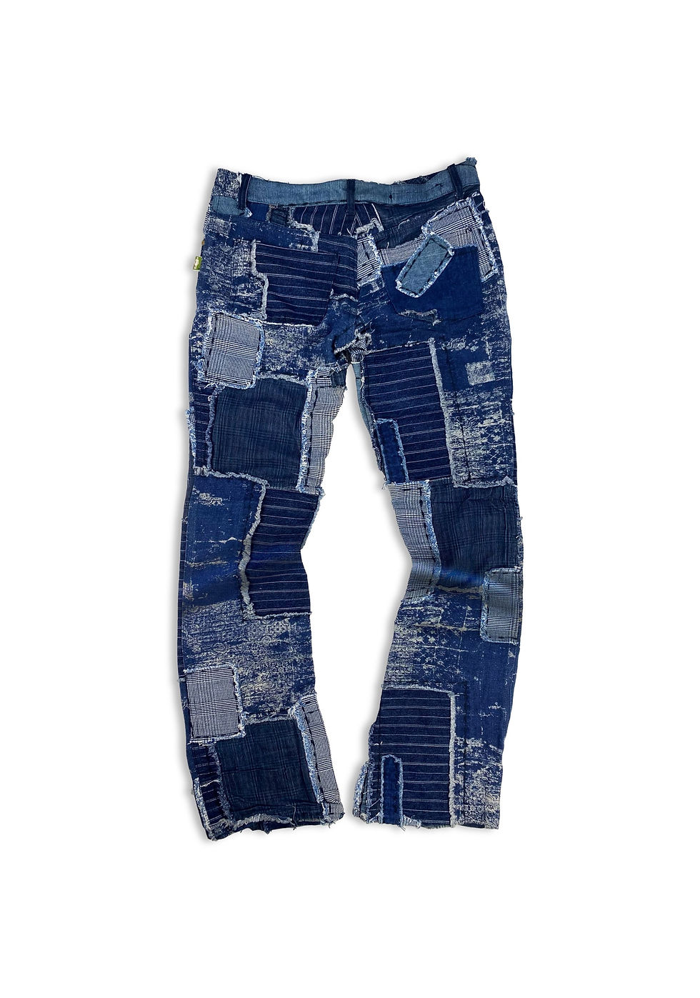 Thumbnail: 90s Jean Paul Gaultier ‘Patchwork’ Distressed Indigo Denim