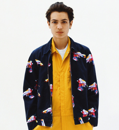 SS16 Supreme x Alessandra Mendini 3D Gun Print Work Jacket