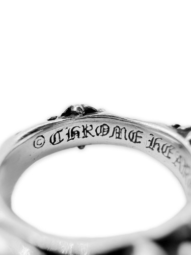 【希少】Chrome Hearts SBT BAND RING SLV925 CHROME HEARTS SBT BAND Ring Silver925 Used women US size