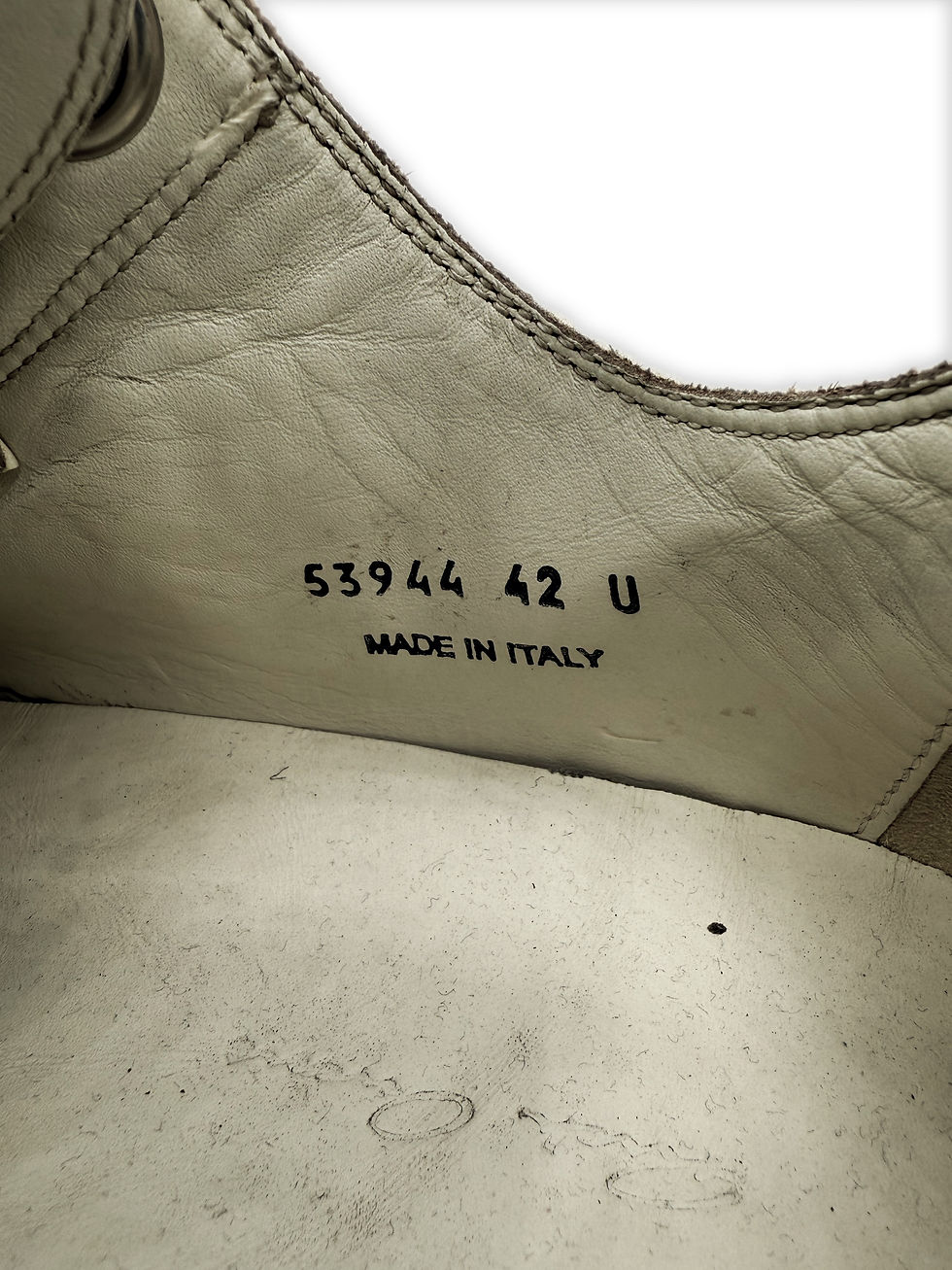 Thumbnail: Rick Owens Jumbo Lace Low-top Leather Ramone Sneakers 