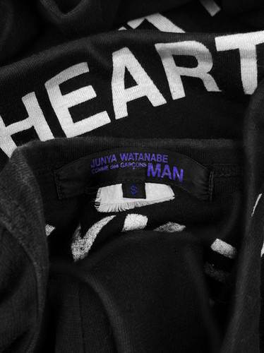 SS02 Junya Watanabe 'Break My Heart' Poem Longsleeve Shirt