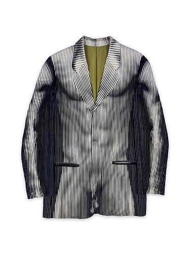 SS96 Jean Paul Gaultier 'Muscle' Trompe L'Oeil Suit Jacket SS96 Jean Paul Gaultier 'Muscle' Trompe L'Oeil Suit Jacket