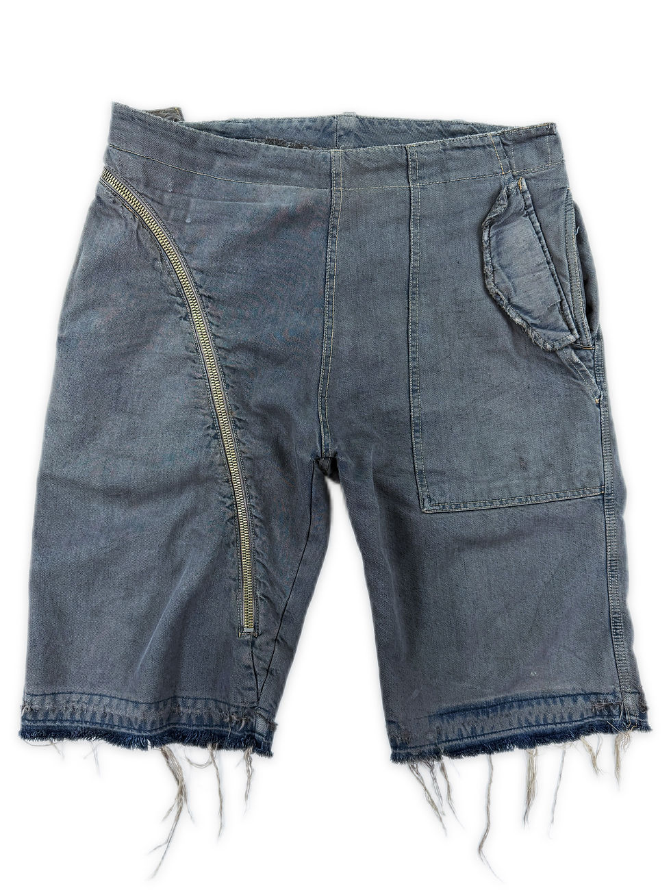 Thumbnail: AW06 Rick Owens ‘Aircut’ DRKSHDW Double Layer Denim Shorts 