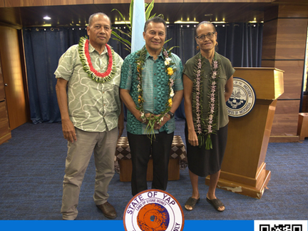 Two Yap State Representatives received the Oath of Office to the FSMPC and NORMA Boards