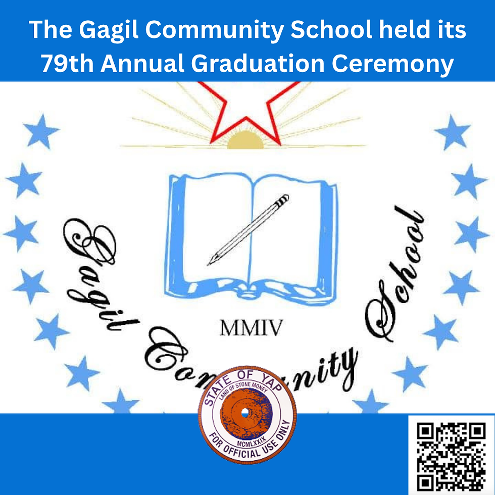 The Gagil Community School held its 79th Annual Graduation Ceremony