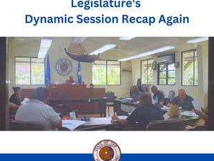Legislative Highlights: Yap State Legislature's Dynamic Session Recap Again Wednesday, May 22, 2024 // DYCA PIOÂ