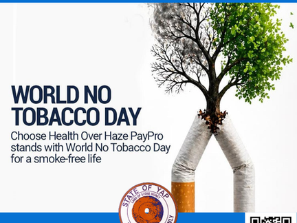 Yap State Continues to Observe “World No Tobacco Day”