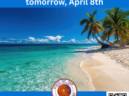 Weather and Tide Schedule for tomorrow, April 8th