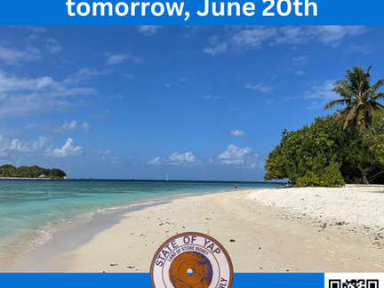 Weather and Tide Schedule for tomorrow, June 20th