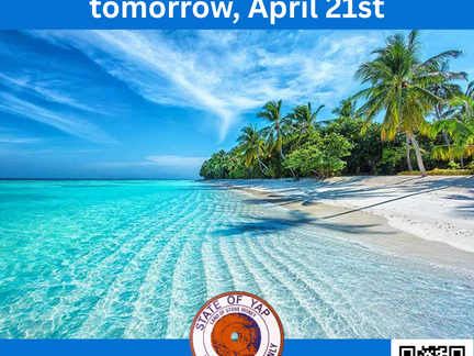 Weather and Tide Schedule for tomorrow, April 21st