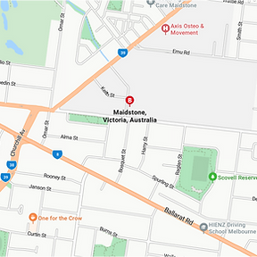 Map of Maidstone, where Backman Builders constructs custom homes tailored to family-friendly neighbourhoods.