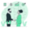 Free Vector _ Partnership concept illustration jpeg