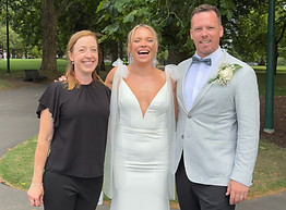 LinStar Events with a married couple at Carlton Gardens