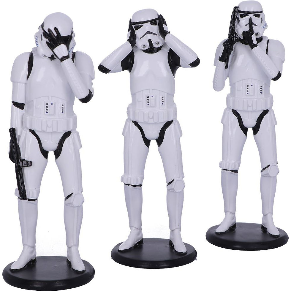 Thumbnail: Star Wars - Three Wise Stormtrooper 14cm