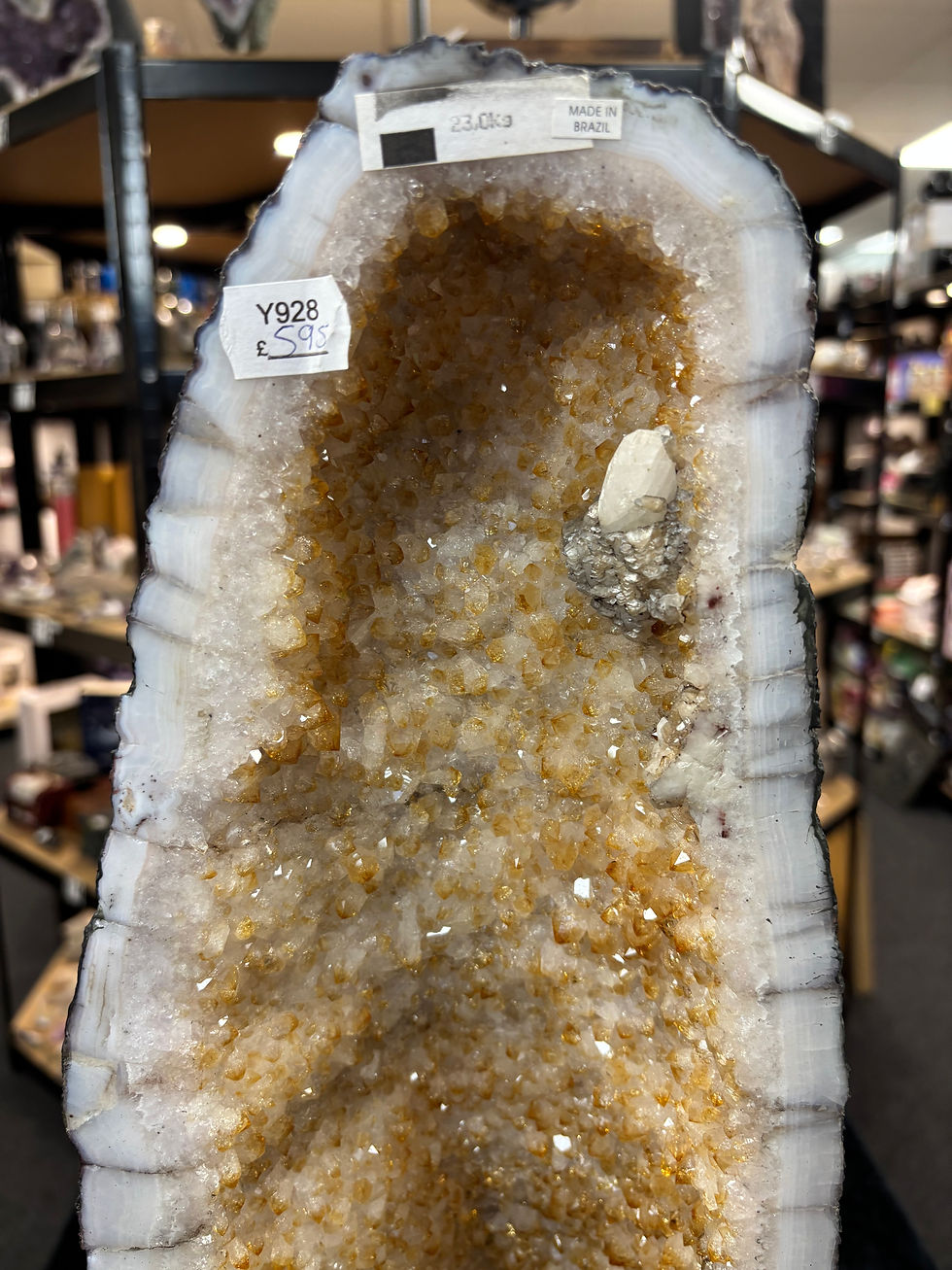 Thumbnail: Heat Treated Amethyst Cave (Y928)