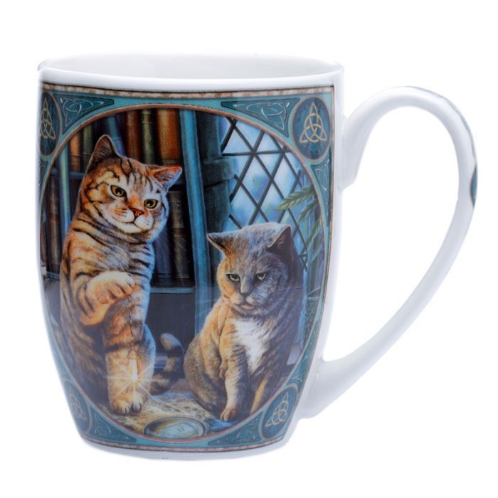Thumbnail: Cat Themed Mugs - 9 Designs - By Lisa Parker