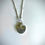 Thumbnail: Petrified wood & Aquamarine Pendant Necklace