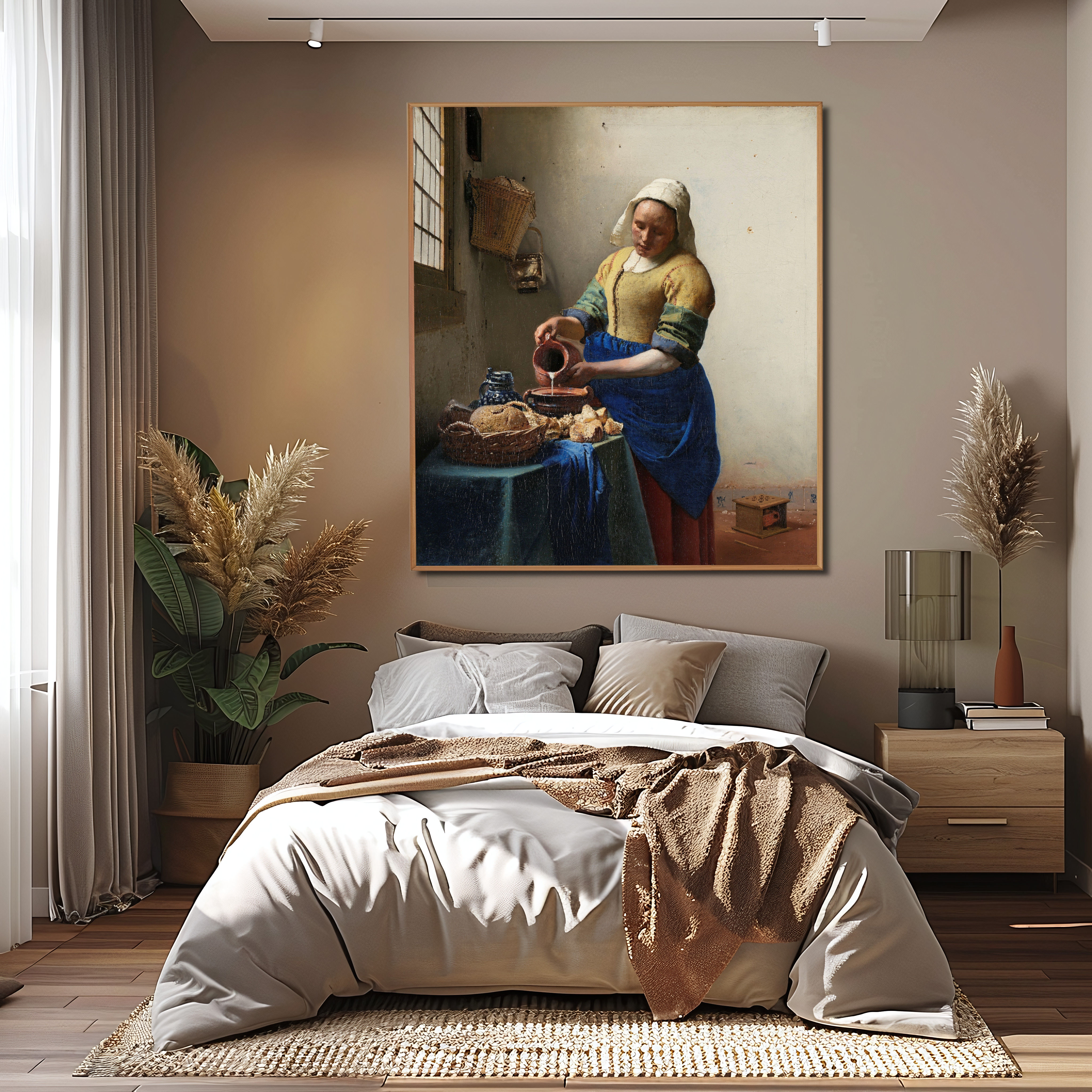 The Milkmaid (c. 1660) - Johannes Vermeer (Dutch, 1632 - 1675)