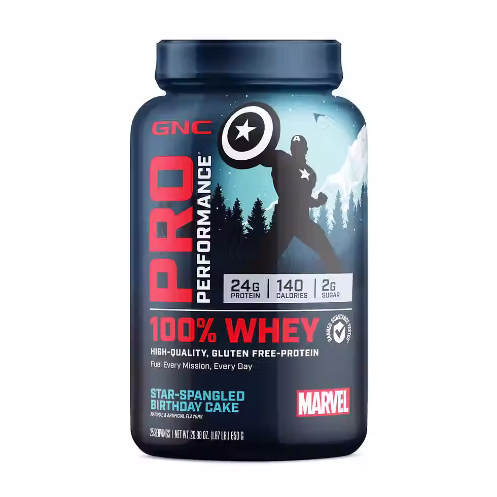 Thumbnail: GNC 100% WHEY - MARVEL (25 SERVINGS)
