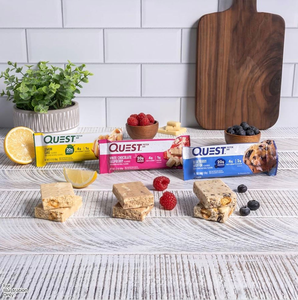 Thumbnail: QUEST NUTRITION FRUIT FLAVORED VARIETY PACK PROTEIN BARS, 12 COUNT