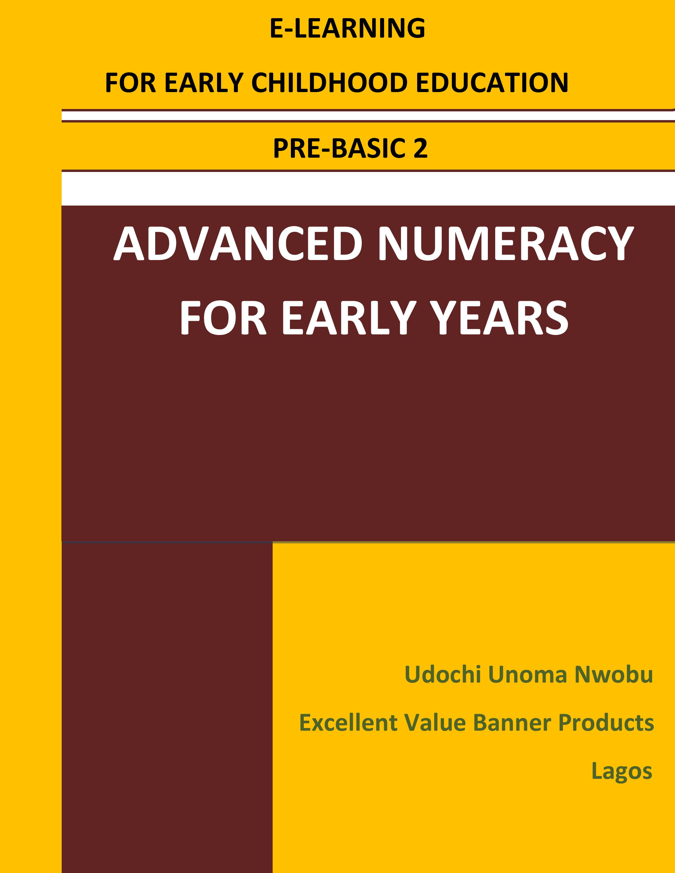 Advanced Numeracy for Early Years
