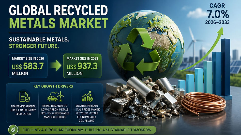 Recycled Metals Market Analysis Reveals Key Growth Drivers and Emerging Industry Trends