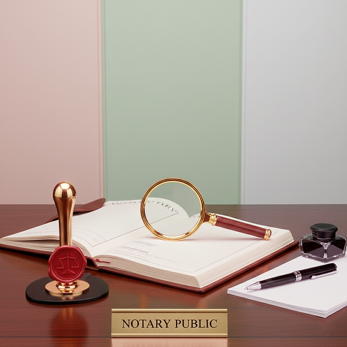 Notary Backdrop