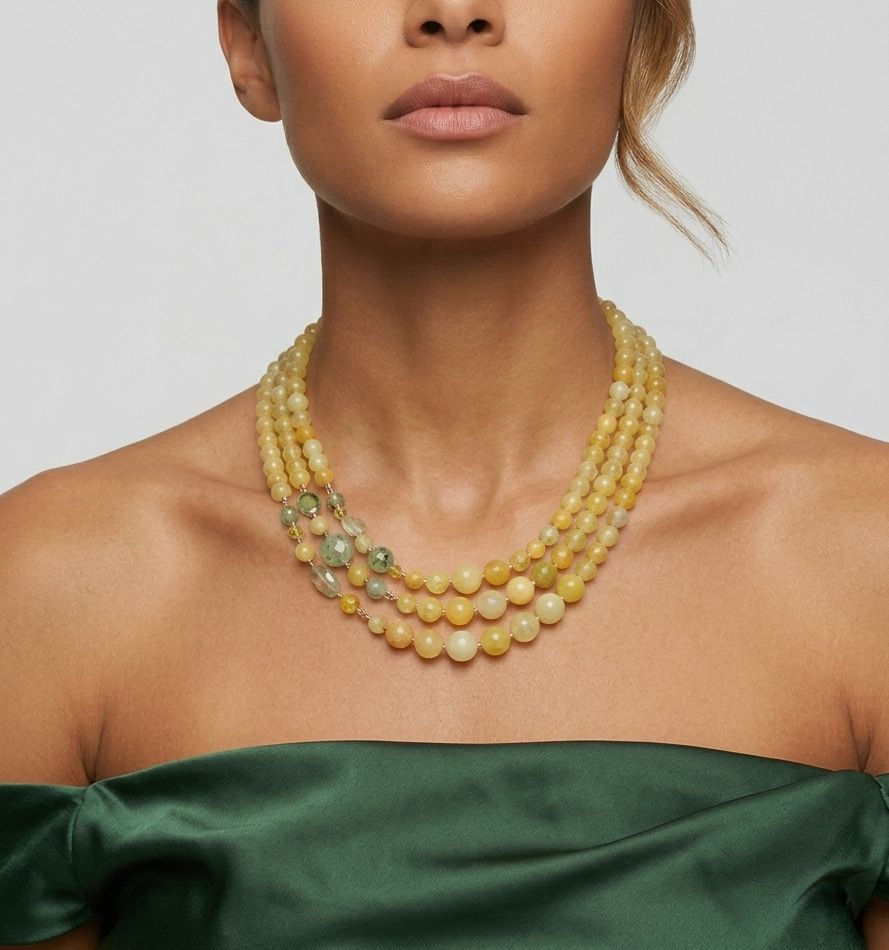 Collier Dream -Agata gialla