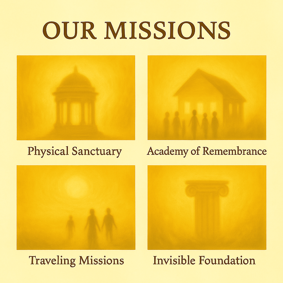 Illustration symbolique des missions de FONE EARTH, Fondation of New Earth, pour bâtir une nouvelle Terre unie et consciente.