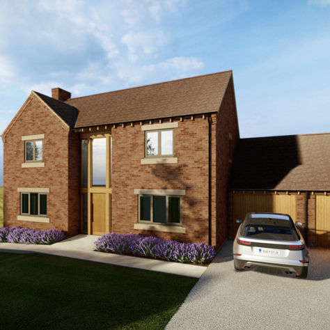 Planning Permission Secured for Two New Detached Dwellings.  