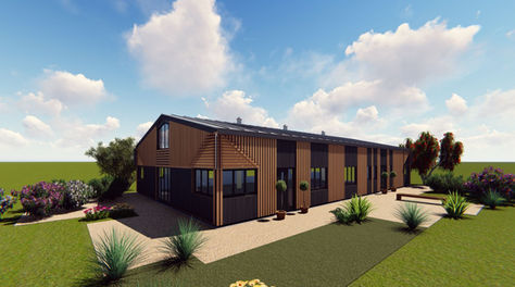 Planning Permission for Barn Conversion Scheme for Two New Dwellings. 