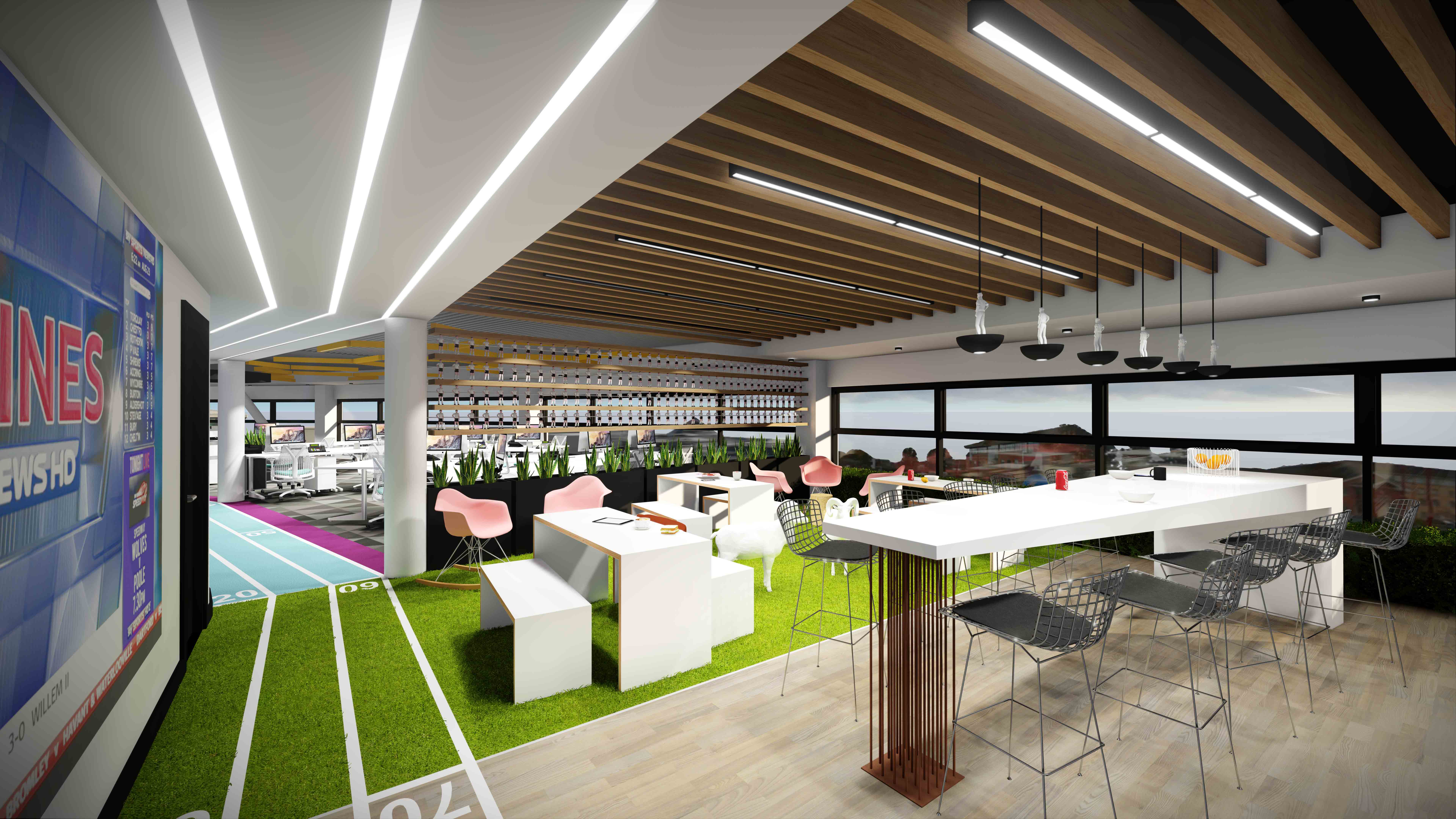 Pride Park Stadium Offices Matthew Montague Architects Derby, UK