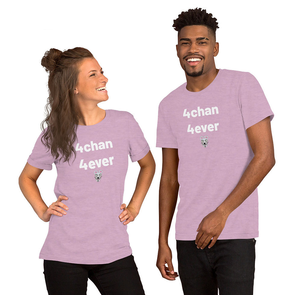 Thumbnail: 4chan 4ever Short-Sleeve Unisex T-Shirt