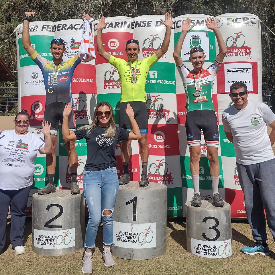 Pódio Etapa 3 Elite Masculina