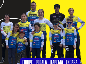 EQUIPE PEDALA ITAPEMA ENCARA DESAFIO NA TAÇA BRASIL DE BMX EM CURITIBA