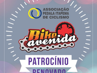 Pedala Itapema e Bike Avenida renovam patrocínio até o final de 2020