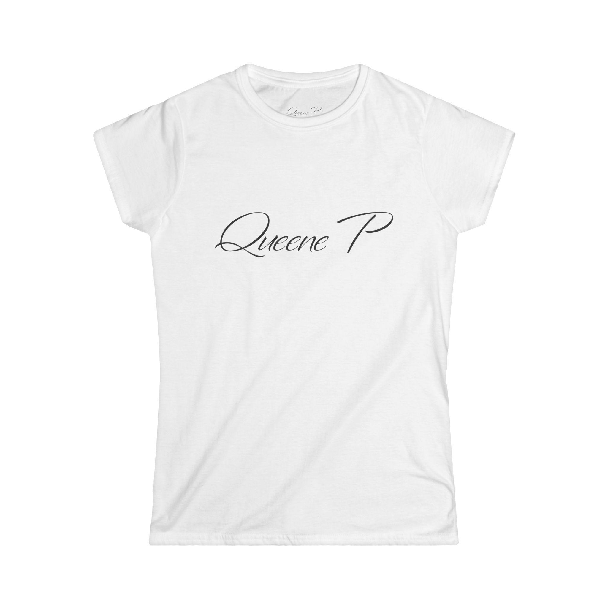 Queen P Women's Tee "I Want What God Wants for Me" Inspirational Graphic Shirt