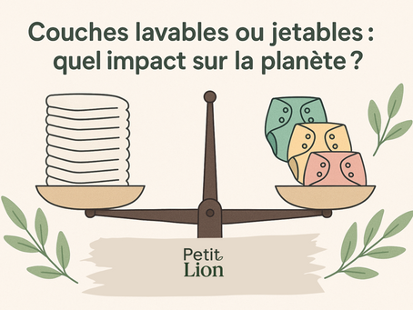 Couches lavables ou jetables : quel impact sur la planète ?