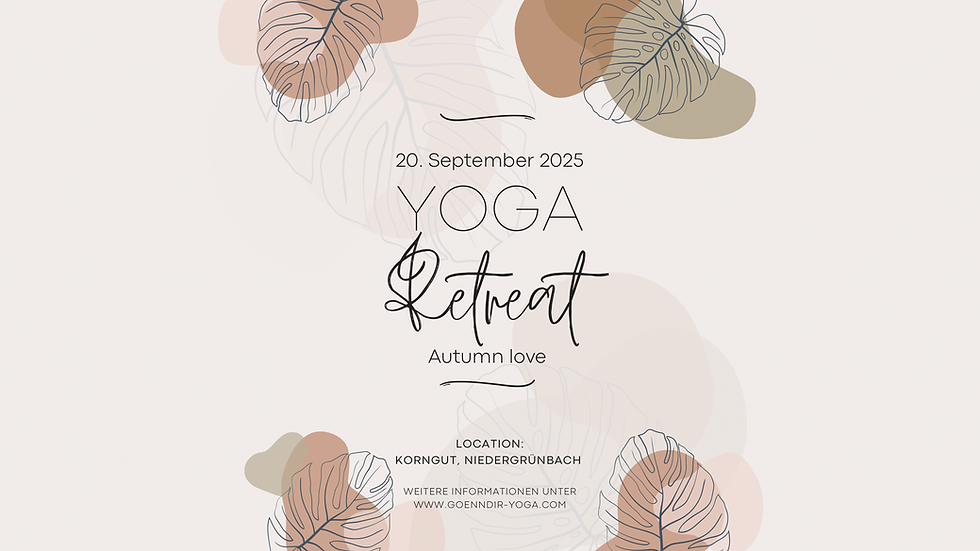 Yoga Retreat - Autumn Loves