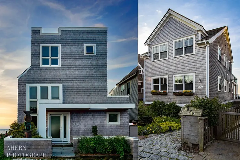 Architecture photographer Cape Cod — shingle houses Provincetown Massachusetts — Ahern Photographie