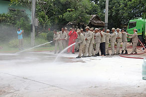 อบต.คำนาดี เตรียมความพร้อมและฝึกซ้อมรับมือป้องกันภัยธรรมชาติ