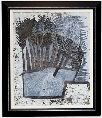 Sans titre, huile sur toile, 65 x 52 cm, 1955. © Juan Esteves pour la Galerie Frente