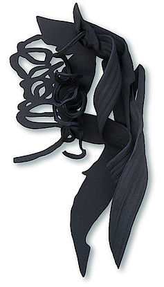 Lianes noires, série Ombres portées, 1982, Lianes, contreplaqué et pigments naturels