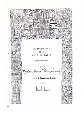 Medaille de la ville de Paris