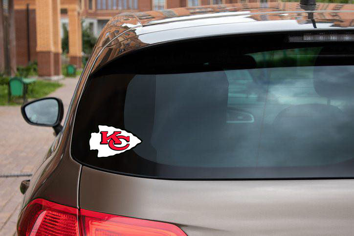 Chiefs UV Car Sticker